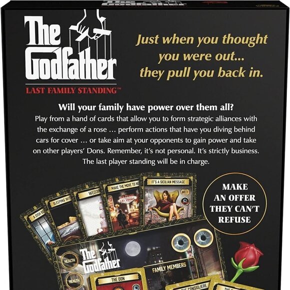 The Godfather, Last Family Standing Board Game BRAND NEW SEALED BOX. - Picture 7 of 12
